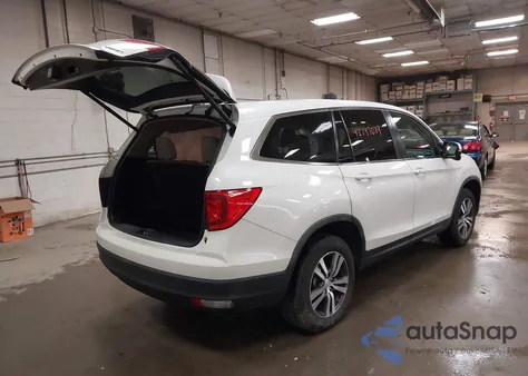 2017 Honda Pilot Ex-L из США, поврежденный, VIN 5FNYF6H78HB091361